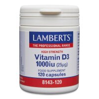 Lamberts Vitamin D 1000 IU 120 Kapseln