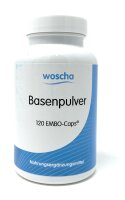 woscha Basenpulver 120 Embo-Caps® (116g) (vegan)