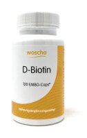 woscha D-Biotin 120 Embo-Caps (41g) (vegan)
