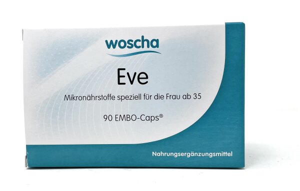 woscha Eve [Mikronährstoffe für Frauen 35] 90 Embo-CAPS® (84g)