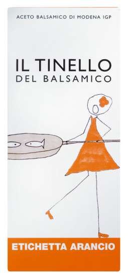 Il Borgo del Balsamico Aceto Balsamico Il Tinello orange,  gereifter Balsamessig im Geschenkkarton 250 ml