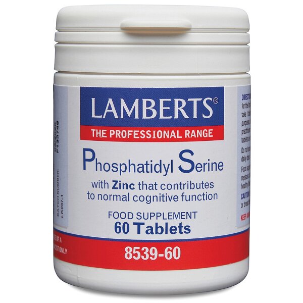 Lamberts Phosphatidyl Serine 100mg with Zinc 60 Tabletten