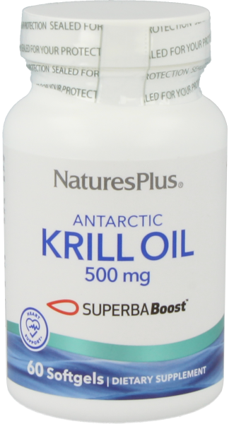 Natures Plus Omega Krill Oil 600mg 60 Flüssig-Kapseln (56,3g)