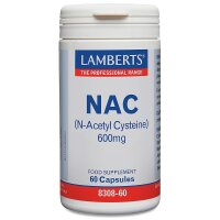 Lamberts NAC (N-Acetyl-Cysteine 600mg) 90 Kapseln
