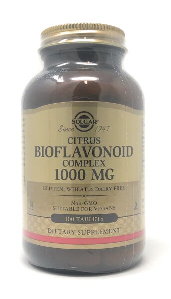 Solgar Citrus Bioflavonoid Complex 100 Tabletten