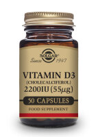 Solgar Vitamin D3 55mcg (2210 IE) 50 veg. Kapseln