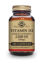 Solgar Vitamin D3 55mcg (2210 IE) 100 veg. Kapseln