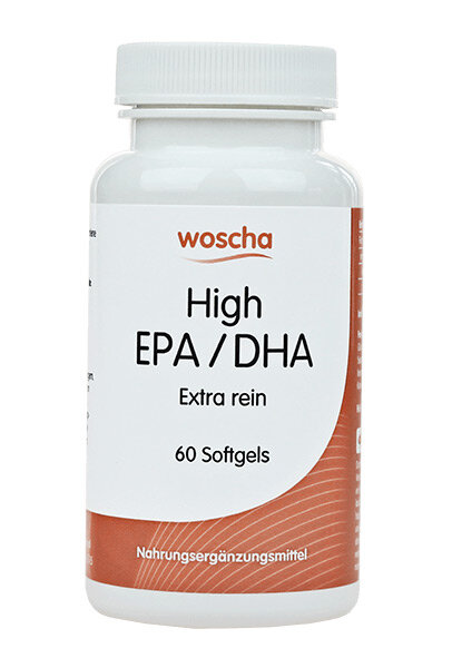 woscha HIGH EPA / DHA  Extra Rein 60 Softgels (82g)